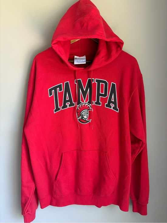Champion Other - Champion University of Tampa Hoodie Sweatshirt Red Size Large